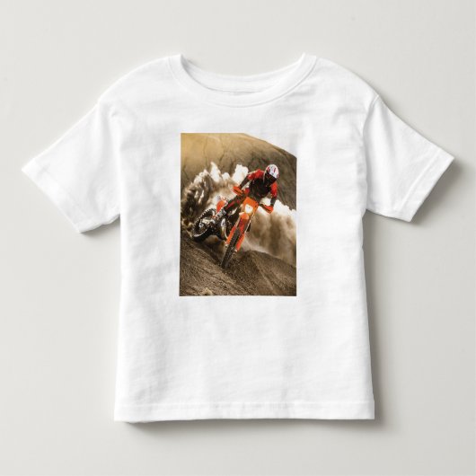 モトクロスライダー トドラーTシャツ (正面)