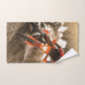 モトクロスライダー ハンドタオル (ハンドタオル)