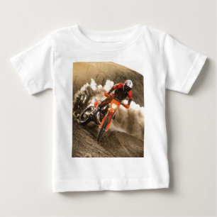 モトクロスライダー ベビーTシャツ