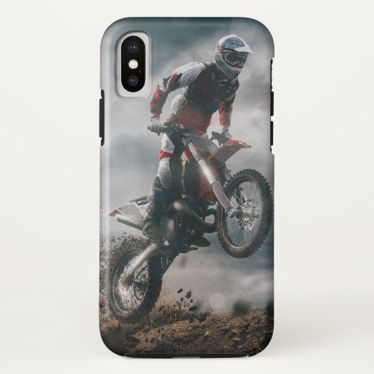モトクロスライダー Case-Mate iPhoneケース (裏面)