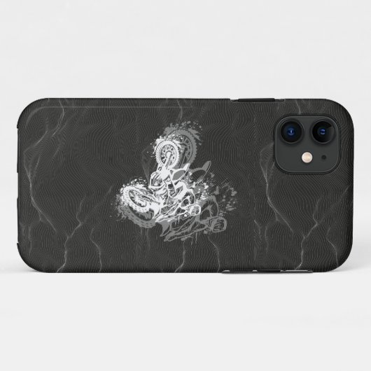 モトクロスライダー Case-Mate iPhoneケース (裏面(横))