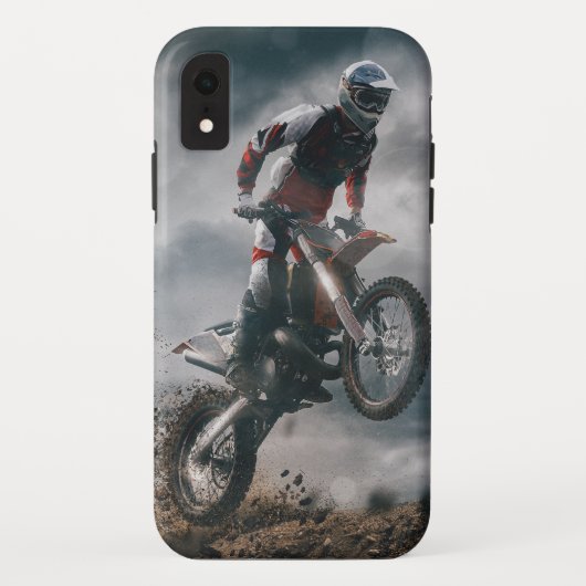モトクロスライダー Case-Mate iPhoneケース (裏面)