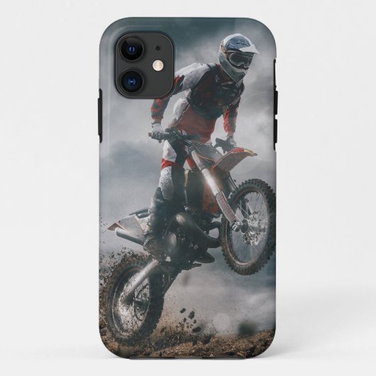モトクロスライダー Case-Mate iPhoneケース (裏面)