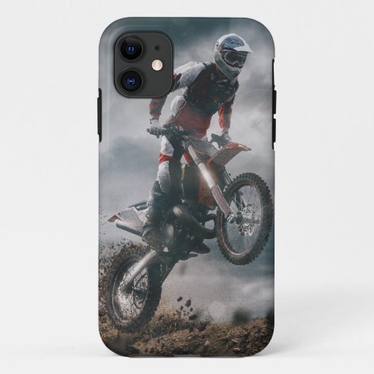 モトクロスライダー Case-Mate iPhoneケース (裏面)