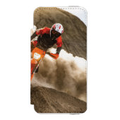 モトクロスライダー INCIPIO iPhoneウォレットケース (フォリオ 正面)