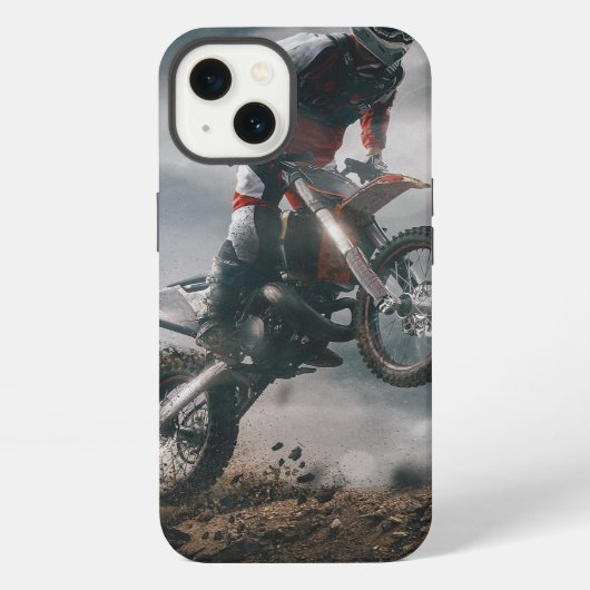 モトクロスライダー iPhoneケース (裏面)