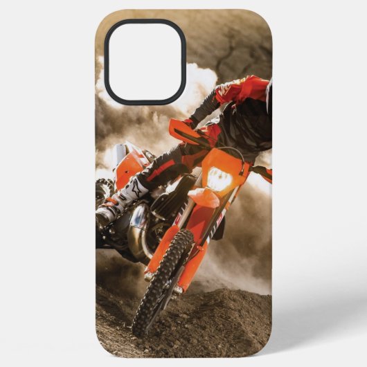 モトクロスライダー iPhoneケース (裏面)