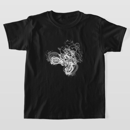 モトクロスライダーTシャツ Tシャツ (レイダウン)