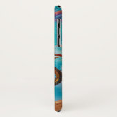 モトクロスレーサーオンマウンテンスロープ Case-Mate iPhoneケース (裏面/左)