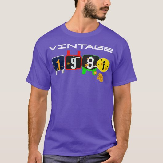 モトクロスレーサー40歳の誕生日生まれ贈り物 Tシャツ (正面)