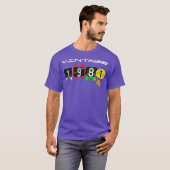 モトクロスレーサー40歳の誕生日生まれ贈り物 Tシャツ (正面フル)