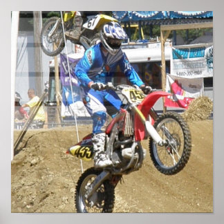 モトクロスレースポスター ポスター