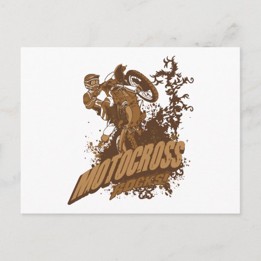モトクロスロック！ ポストカード (正面)