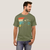 モトクロスヴィンテージエンデューロダートバイクバイクMX Tシャツ (正面フル)