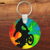 モトクロス太陽のメルトダウン キーホルダー (正面)
