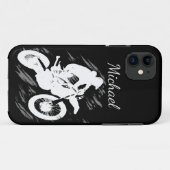 モトクロス引用文スポーツオートバイカスタマイズレース Case-Mate iPhoneケース (裏面(横))