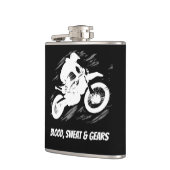 モトクロス引用文スポーツモーターサイクルレース引用文 フラスク (左)