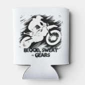 モトクロス引用文スポーツモーターサイクルレース引用文 缶クーラー (裏面)