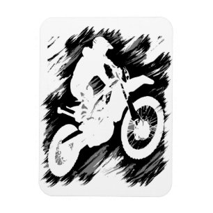 モトクロス引用文スポーツモーターサイクルレース マグネット