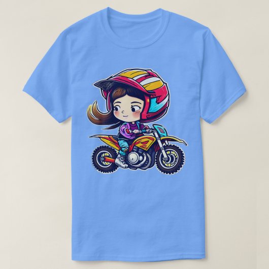 モトクロス母 Tシャツ (デザイン正面)