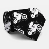 モトクロス競技スポーツモーターサイクルレース ネクタイ (ロール)