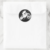 モトクロス競技スポーツモーターサイクルレース ラウンドシール (バッグ)