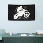 モトクロス競技スポーツモーターサイクルレース 横断幕 (トレードショー)