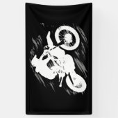 モトクロス競技スポーツモーターサイクルレース 横断幕 (縦)