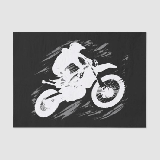 モトクロス競技スポーツモーターサイクルレース 薄葉紙 (正面)