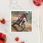 モトクロス誕生日 スタンダードカクテルナプキン (インサイチュ)