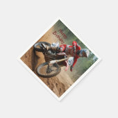 モトクロス誕生日 スタンダードカクテルナプキン (角)