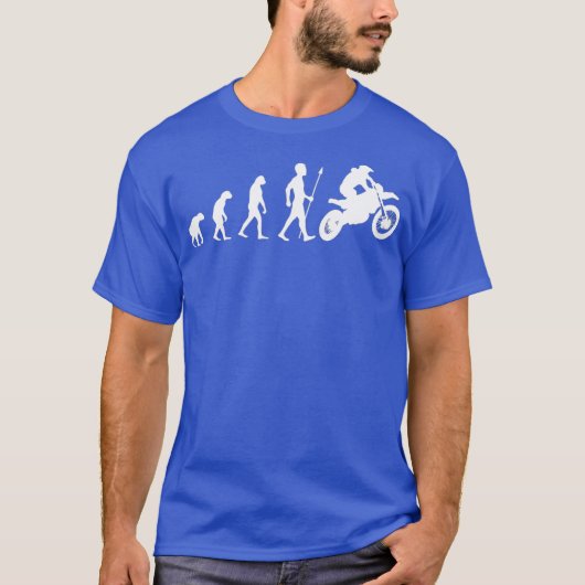 モトクロス進化ギフト Tシャツ (正面)