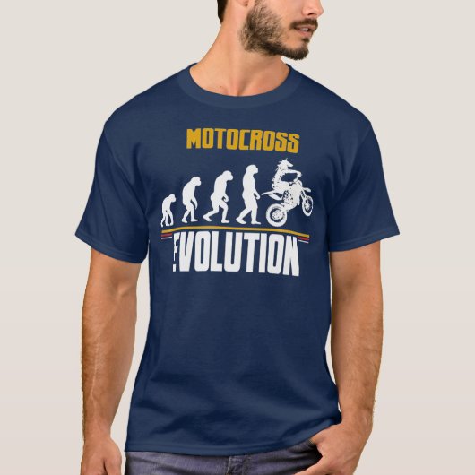 モトクロス進化プレミアム Tシャツ (正面)
