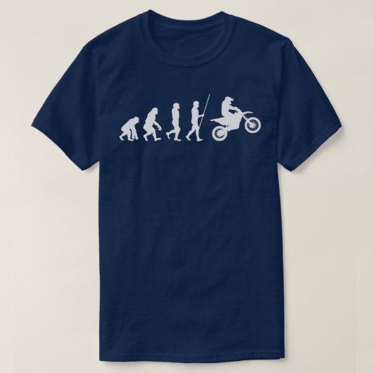 モトクロス進化 Tシャツ (デザイン正面)