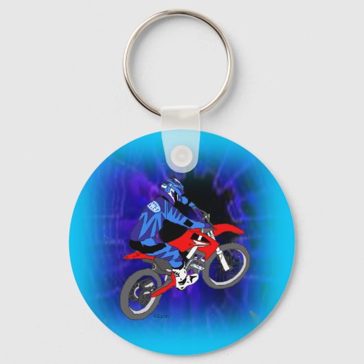 モトクロス203 キーホルダー (正面)