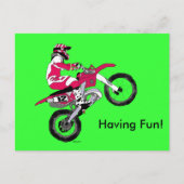 モトクロス300 ポストカード (正面)