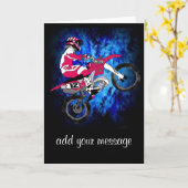 モトクロス306 カード (黄色い花)