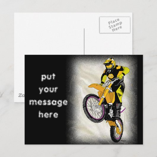モトクロス410 ポストカード (正面/裏面)