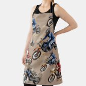 モトクロス・オフ・ロード・アート エプロン (インサイチュ)