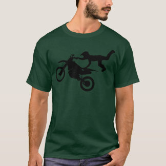 モトクロス オートバイ アスリート スポーツ モトクロッサー 少年 Tシャツ