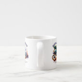 「モトクロス」デザイン エスプレッソカップ (裏面)