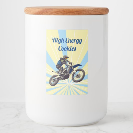 モトクロス フードラベル (正面)