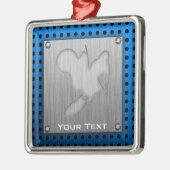 モトクロス; ブラシをかけられた金属一見 メタルオーナメント (左)