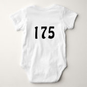 モトクロス ベビーボディスーツ (裏面)