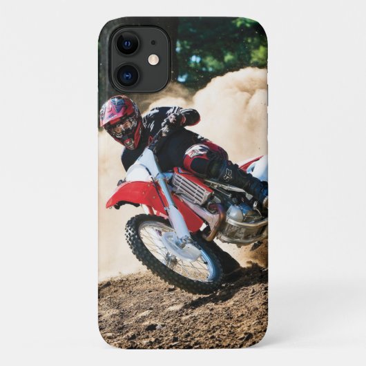 モトクロス ライダー クッション Case-Mate iPhoneケース (裏面)