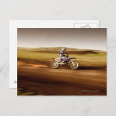 モトクロス ライダー 2 ポストカード (正面/裏面)