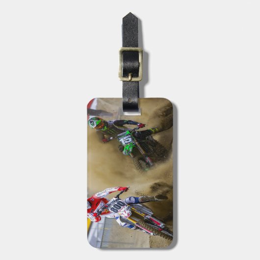 モトクロス ラゲッジタグ (正面縦)