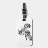 モトクロス ラゲッジタグ (正面縦)