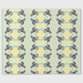 モトクロス ラッピングペーパー (フラット)