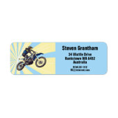 モトクロス ラベル (正面)